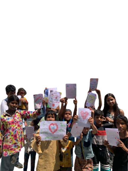 Community event participants